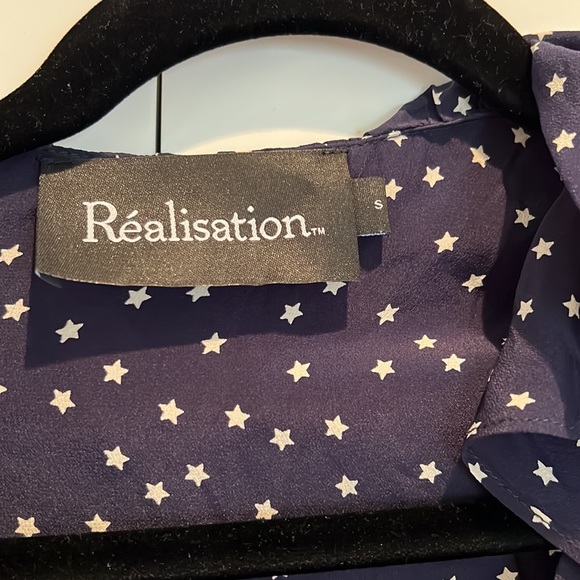 Réalisation Par “The Alexandra” Navy Star Dress - Picture 6 of 6